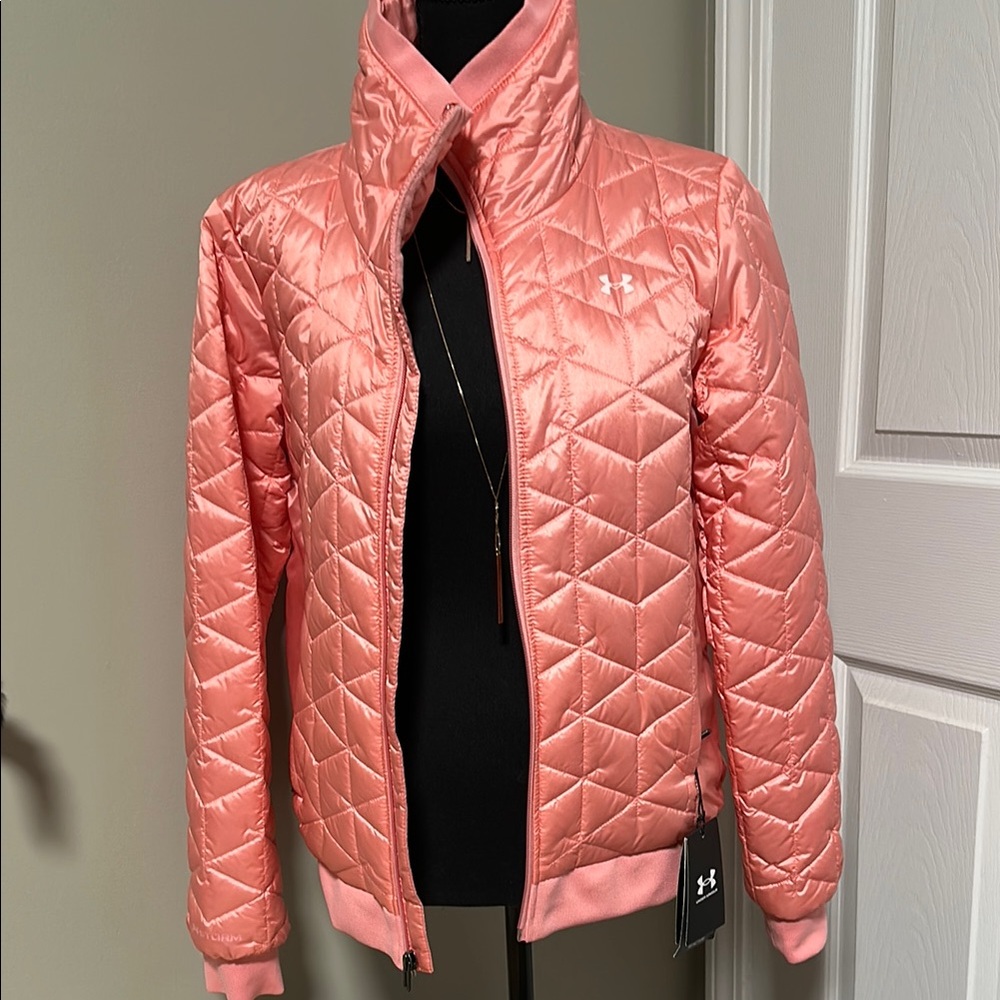 Under Armour Women's Pink Quilted Jacket